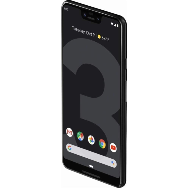Google Pixel 3 XL 64GB Unlocked GSM & CDMA 4G LTE Android Phone w/ 12.2MP Rear & Dual 8MP Front Camera - Just Black (Renewed) - Image 3